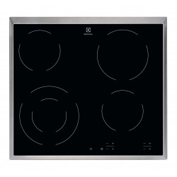 Electrolux EHF6241XOK Keramische inbouwkookplaat Zwart