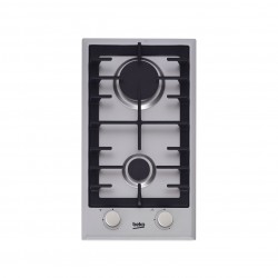 Beko HDCG32221FXNL Gas inbouwkookplaat Zilver