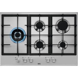 AEG HGB75520SM Gas inbouwkookplaat Rvs