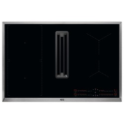 AEG CCE84543XB Inductie inbouwkookplaat met afzuiging Zwart